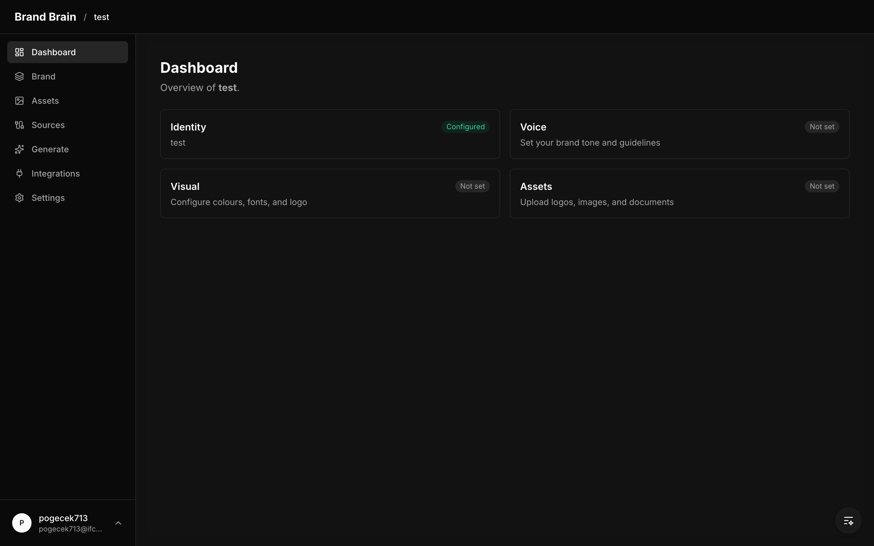Nokbase dashboard